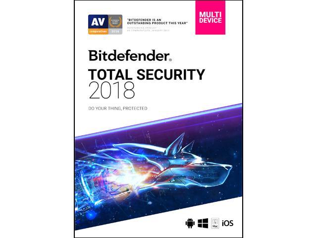 Bitdefender Total Security 2018 5 Devices / 1 Year