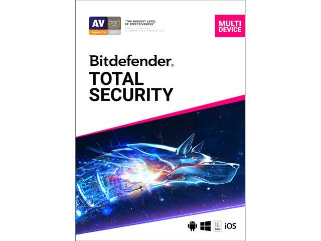 Bitdefender Total Security 2019 - 5 Devices / 1 Year