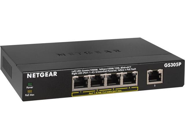 NETGEAR 5-Port Gigabit Ethernet Unmanaged Switch