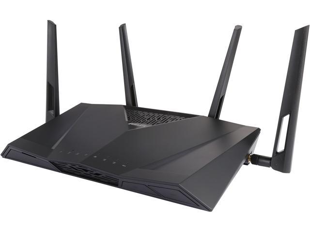 Refurbished: Asus Certified RT-AC3100 Wireless AC3100 Dual-Band Gigabit Router, AiProtection w/ Trend Micro 