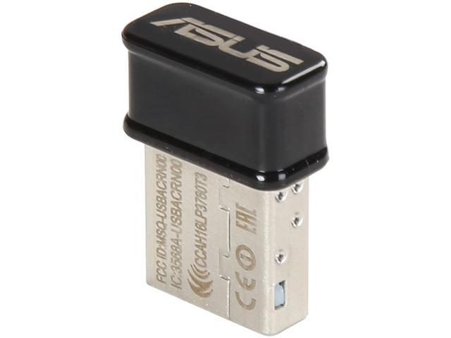 Refurbished: Asus Certified USB-AC53 Nano AC1200 Dual-Band USB Wi-Fi Adapter IEEE 802.11ac USB 2.0 AC1200 Wireless Data Rates