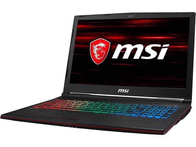 MSI GP63 Intel Core i7-8750H 15.6 inch 120Hz Gaming Laptop, 16GB RAM, 128GB SSD + 1TB HDD, GeForce GTX 1070 8GB, Win 10 Home