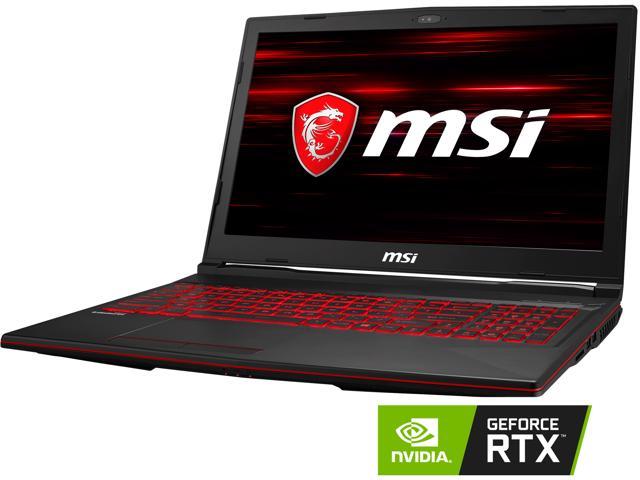 MSI GL63 Intel i7-8750H (2.20 GHz) 15.6 inch 120Hz Gaming Laptop w/ 16GB Memory, 128GB SSD, 1TB HDD, GeForce RTX 2060