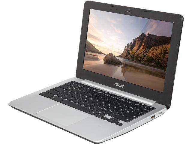 Refurbished: ASUS C200MA-DS01/C Intel Celeron N2830 (2.16 GHz) 11.6 inch Chromebook, 2GB Memory, 16GB eMMC, Chrome OS 