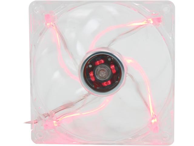 Rosewill 120mm Fluid Dynamic Bearing LED Computer Case Cooling Fan w/ LP4 Adapter