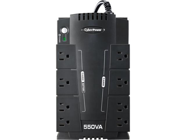 CyberPower Standby Series 550VA 330 Watts 8 Outlets UPS