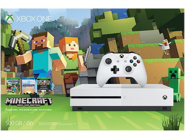 Xbox One S 500GB Console - Minecraft Favorites Bundle