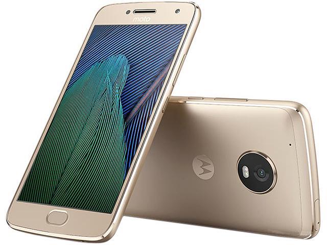 Moto G5 Plus XT1687 32GB Smartphone (Unlocked, Fine Gold) - US Warranty