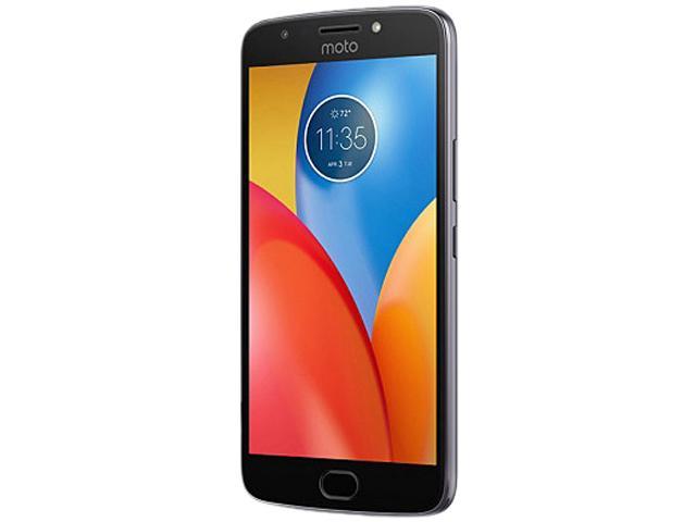 Motorola Moto E4 Plus Unlocked Cell Phone (5.5 inch, Iron Gray, 16GB Built-in Storage, 2GB RAM, 4G LTE)