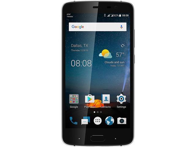 ZTE Blade V8 Pro 5.5 inch Black Dual-Camera Unlocked Smartphone with 32GB Storage, 3GB RAM, US Warranty