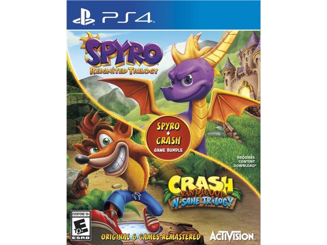 Crash Trilogy & Spyro Reignited Bundle - PlayStation 4