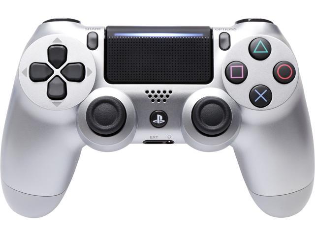 Sony DualShock 4 Wireless Controller for PlayStation 4, Silver (CUH-ZCT2)