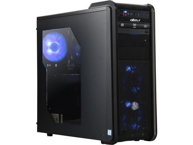 ABS Bearcat Barrage Intel i7-8700K (3.70 GHz) Gaming Desktop PC, NVIDIA GeForce GTX 1080 Ti, 16GB DDR4, 240GB SSD, 1TB HDD