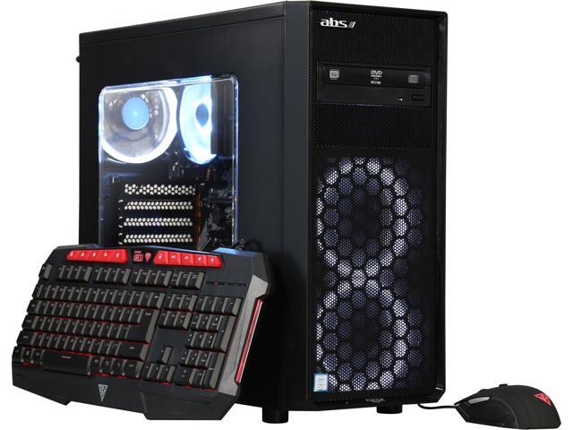 ABS Focus Intel i7-8700K (3.70 GHz) Desktop PC w/ 16GB DDR4, 240GB SSD, 1TB HDD