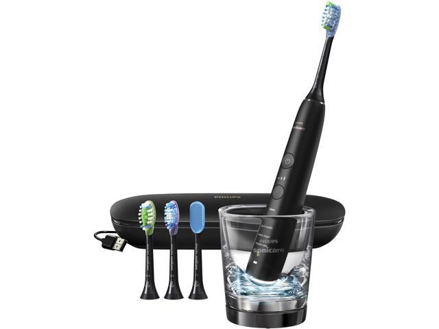 Philips Sonicare HX9924/11 DiamondClean Smart 9500 Series Electric Toothbrush w/ Bluetooth and App, Black