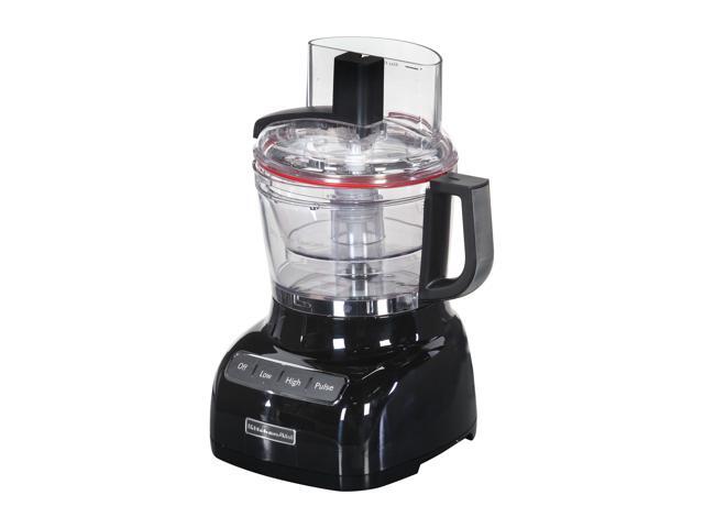 KitchenAid 9-Cup Food Processor w/ 3 Speeds, Onyx Black 