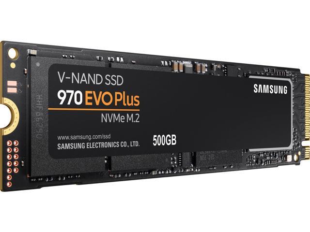 SAMSUNG 970 EVO PLUS 500GB M.2 2280 PCIe Gen 3.0 x4, NVMe 1.3 Internal Solid State Drive