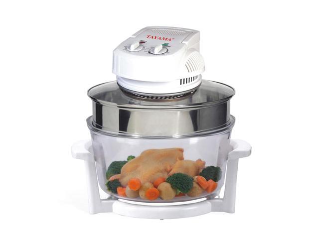 Tayama 18Qt. Turbo Oven w/ Extender Ring, White
