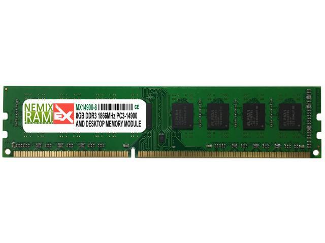 NEMIX RAM 1 X 8GB DDR3 1866 (PC3 14900) MEMORY
