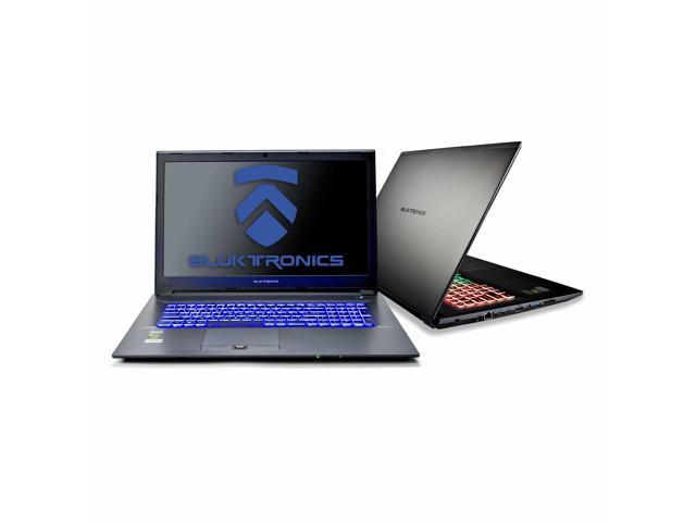 Eluktronics N870HK1 Gaming Barebone Build Your Own (BYO) 17.3 inch Laptop Kit - Intel i7-7700HQ CPU, NVIDIA GeForce GTX 1050 Ti GPU, RGB Backlit Keyboard