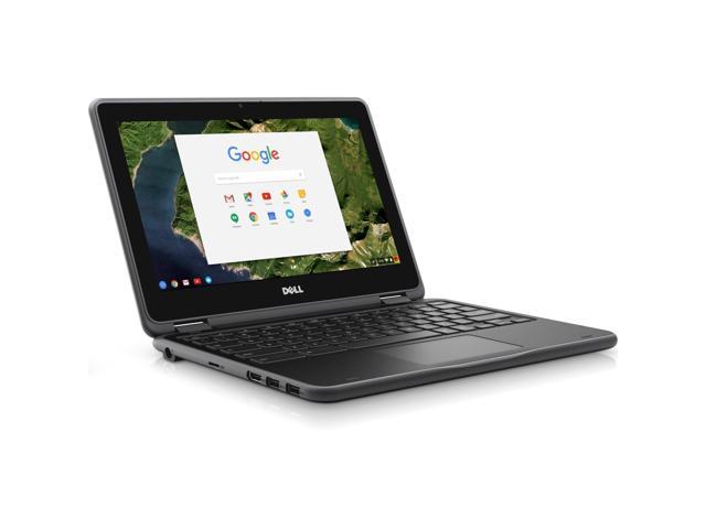 Dell 3189 Intel Celeron N3060 (1.60 GHz) 11.6 inch 2-in-1 Chromebook, 4GB Memory, 16GB SSD, Chrome OS