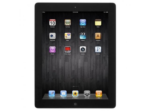 Refurbished: iPad 4 9.7 inch Tablet, 16GB Built in Storage, Black, Wi-Fi Only