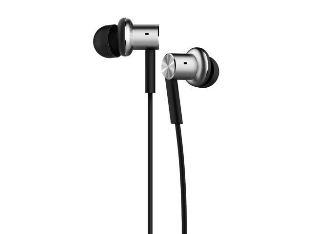 Xiaomi Mi In-Ear Headphones Dual Driver Earbuds with Mic, Silver