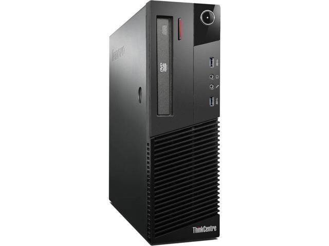 Refurbished: Lenovo Thinkcentre M83 Intel i5-4570 (3.20 GHz) SFF Desktop Computer w/ 8GB RAM, 128GB SSD, and 2 Year Warranty