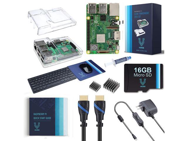 Vilros Raspberry Pi 3 Model B+ Complete Starter Kit with Keyboard and Mouse