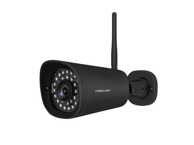 Foscam G4 FHD 4MP WiFi Black Security Camera w/ Motion Detection, Cloud Service, Night Vision, Weatherproof