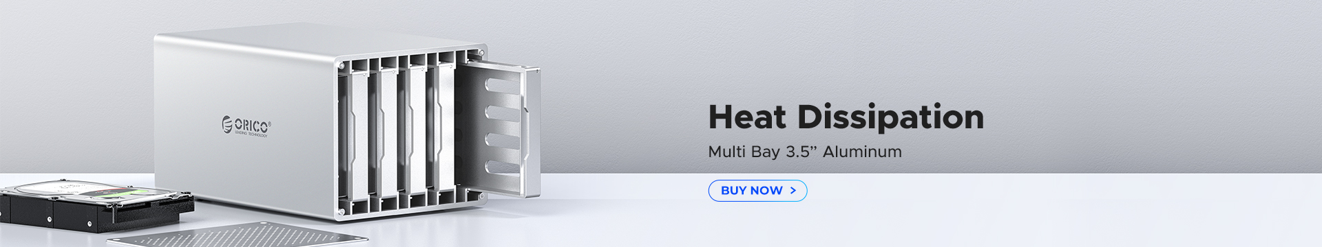 5 Bay External Hard Drive Enclosure