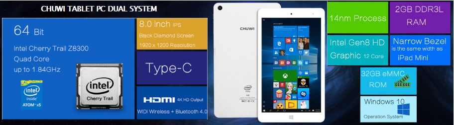 CHUWI TABLET PC NEW MODEL