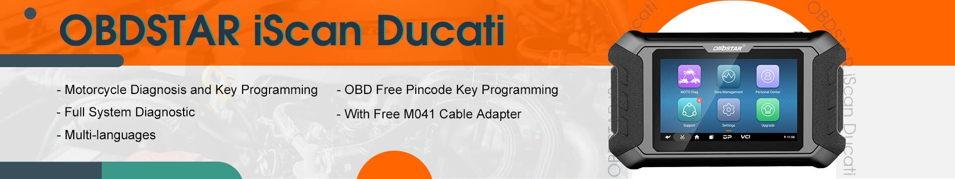 OBDSTAR iScan Ducati with M041