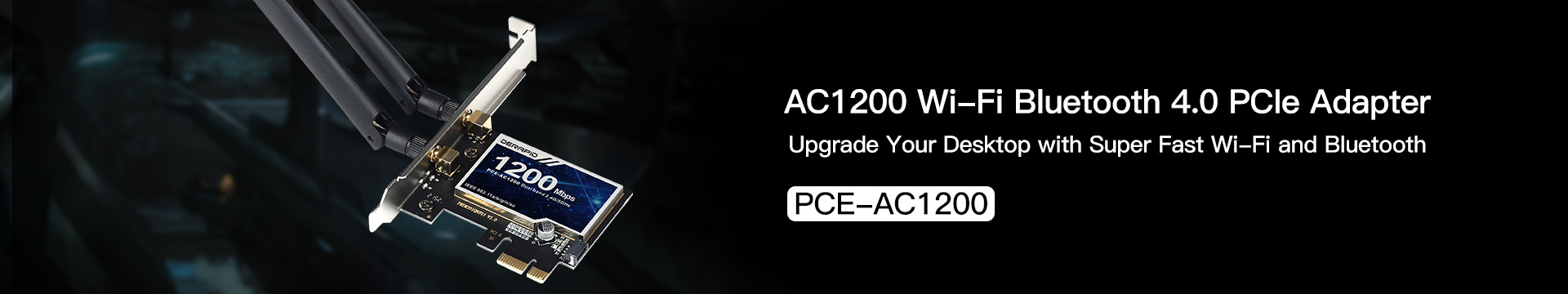 AC1200 PCIE WiFi Card