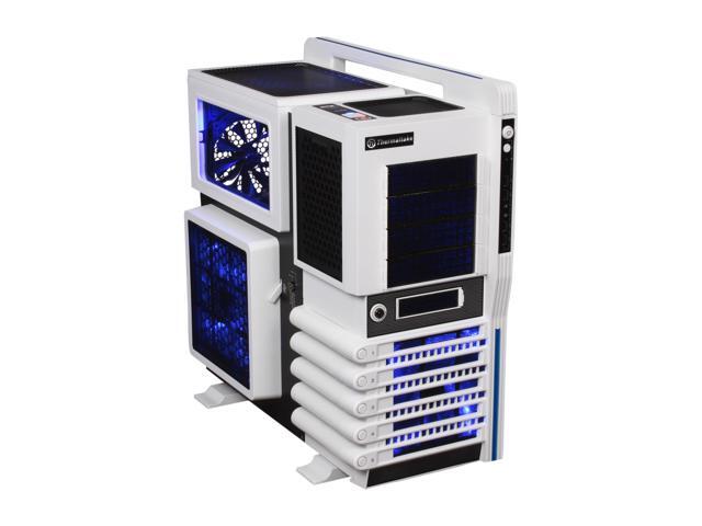 Thermaltake Level 10 GT Snow Edition (VN10006W2N) White and Black SECC / Plastic ATX Full Tower Computer Case with Four Fans ...