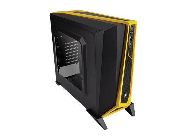 Corsair Carbide Series CC-9011094-WW Black/Yellow SPEC-ALPHA Mid-Tower Gaming Case