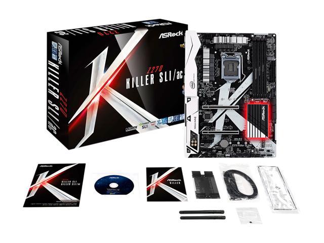 Z270 killer sli мигает красным