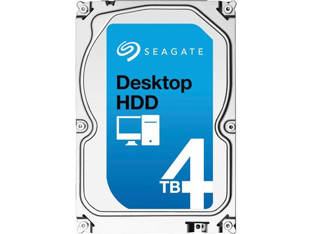 Seagate Desktop HDD ST4000DM000 4TB 64MB Cache SATA 6.0Gb/s 3.5 inch Internal Bare Hard Drive