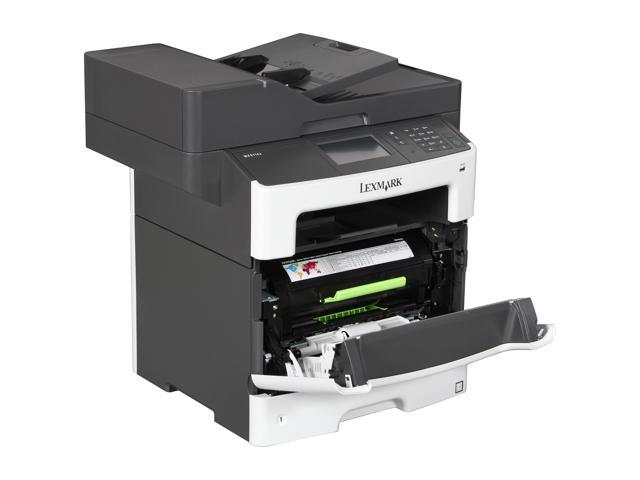 Где серийный номер мфу lexmark mx511de