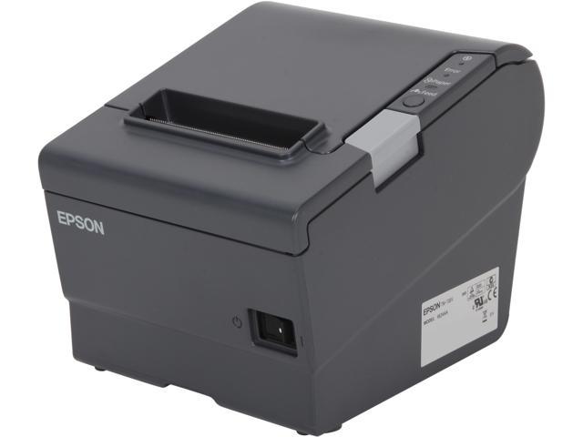 Epson TM-T88V POS Thermal Receipt Printer - Dark Gray ...