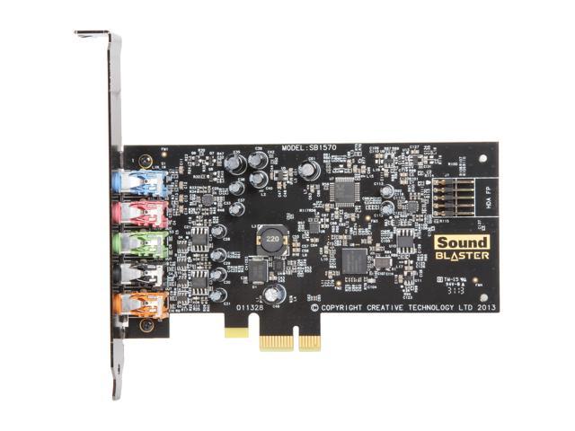 Creative Sound Blaster Audigy FX 5.1 PCIe Sound Card with 600 ohm ...