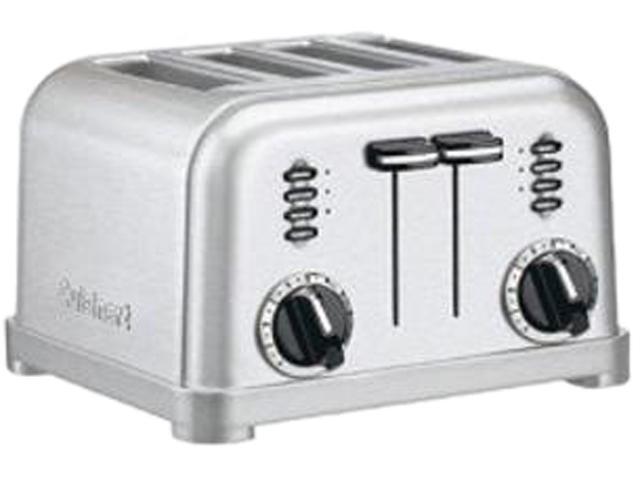 Cuisinart CPT-180W White Stainless Metal Classic 4-Slice Toaster | eBay