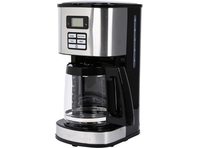 Hamilton Beach 49618 Black 12 Cups Programmable