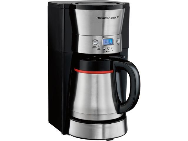 Hamilton Beach 46896 Black Programmable 10 Cups Thermal