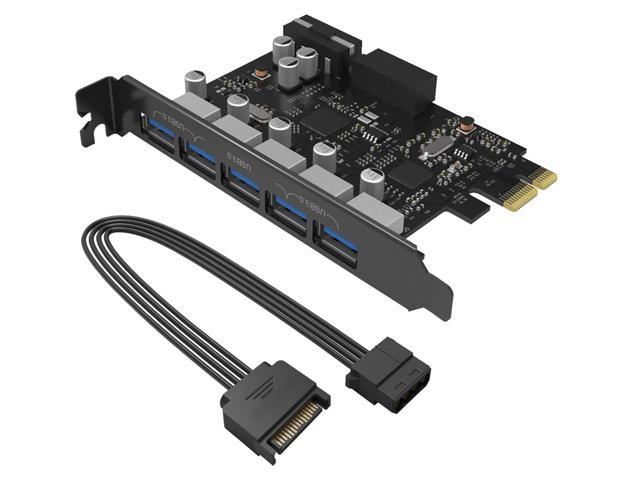 orico usb 3.0 pci express card hub controller adapter card